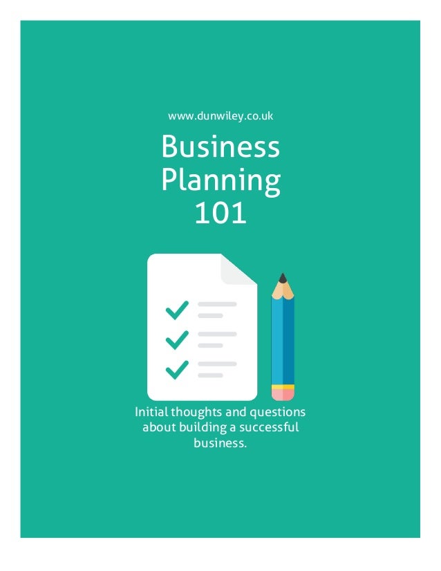 business plan examples business plan 101 questions